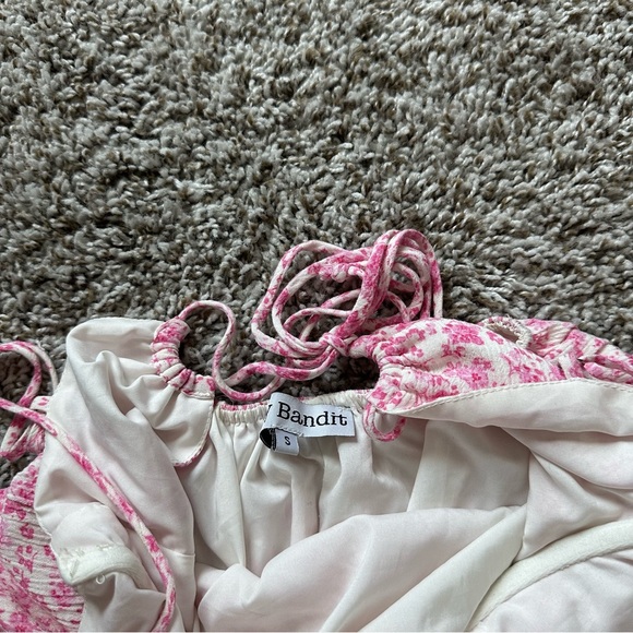 Grey Bandit Pink Spaghetti Strap Dress - Picture 3 of 4